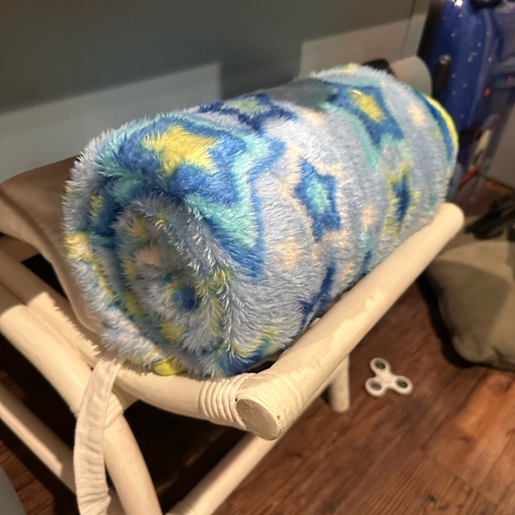 Soft fleece throw blanket stars - Picture 2 of 3